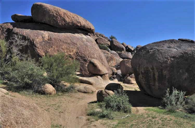 boulders